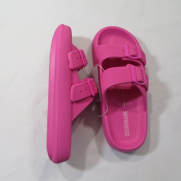 Cushionaire Fame Hot Pink slide Size 8 - Picture 5 of 9